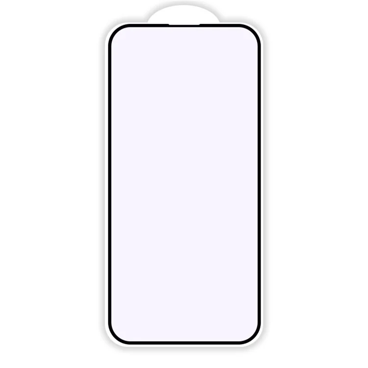 RURIHAI For iPhone 15 Pro Max Protector de Pantalla Antirrayos Azules 0.26mm 2.5D Película de Vidrio Templado