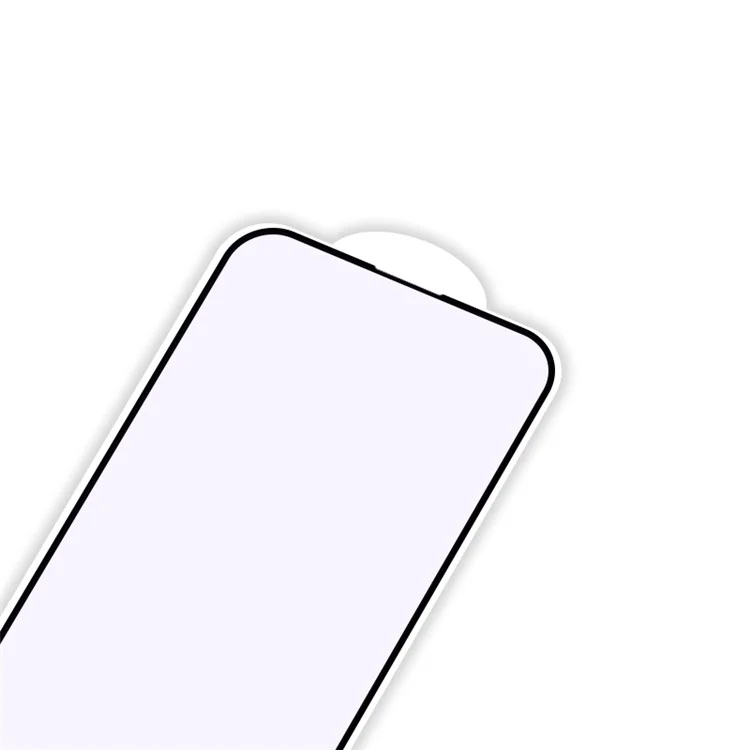 RURIHAI For iPhone 15 Pro Max Protector de Pantalla Antirrayos Azules 0.26mm 2.5D Película de Vidrio Templado