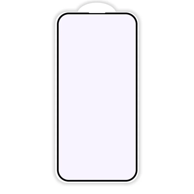 RURIHAI For iPhone 15 Pro Anti-Blue-Ray Screen Protector Anti-fingerprint 0.26mm 2.5D Tempered Glass Film