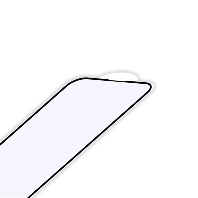 RURIHAI For iPhone 15 Pro Anti-Blue-Ray Screen Protector Anti-fingerprint 0.26mm 2.5D Tempered Glass Film