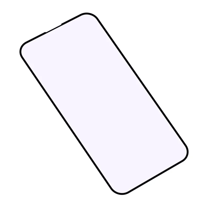 RURIHAI For iPhone 15 Pro Anti-Blue-Ray Screen Protector Anti-fingerprint 0.26mm 2.5D Tempered Glass Film