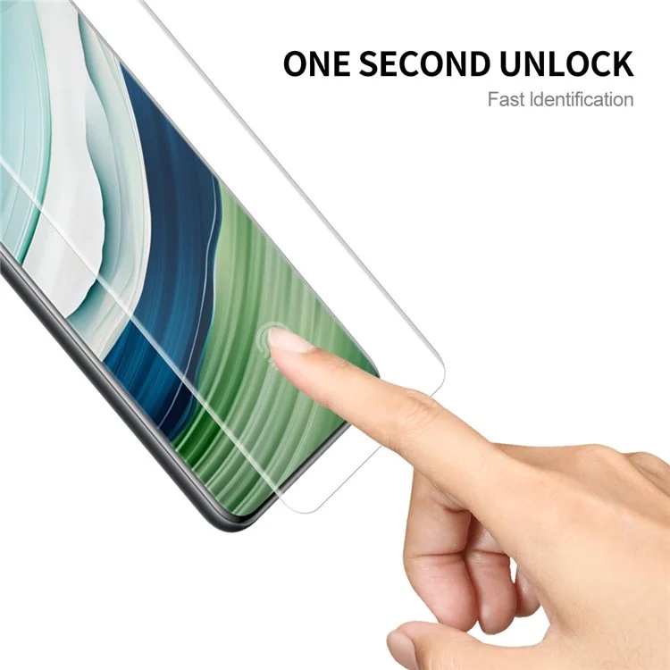 ENKAY HAT PRINCE 5Pcs  /  Pack For Huawei Mate 60 Pro / 60 Pro+ 3D Curved Screen Protector Hot Bending HD Clear Full Cover PET Film