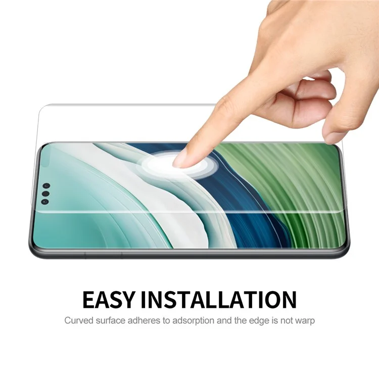 ENKAY HAT PRINCE For Huawei Mate 60 Pro / 60 Pro+ 3D Curved Screen Protector Hot Bending High Transparency PET Film