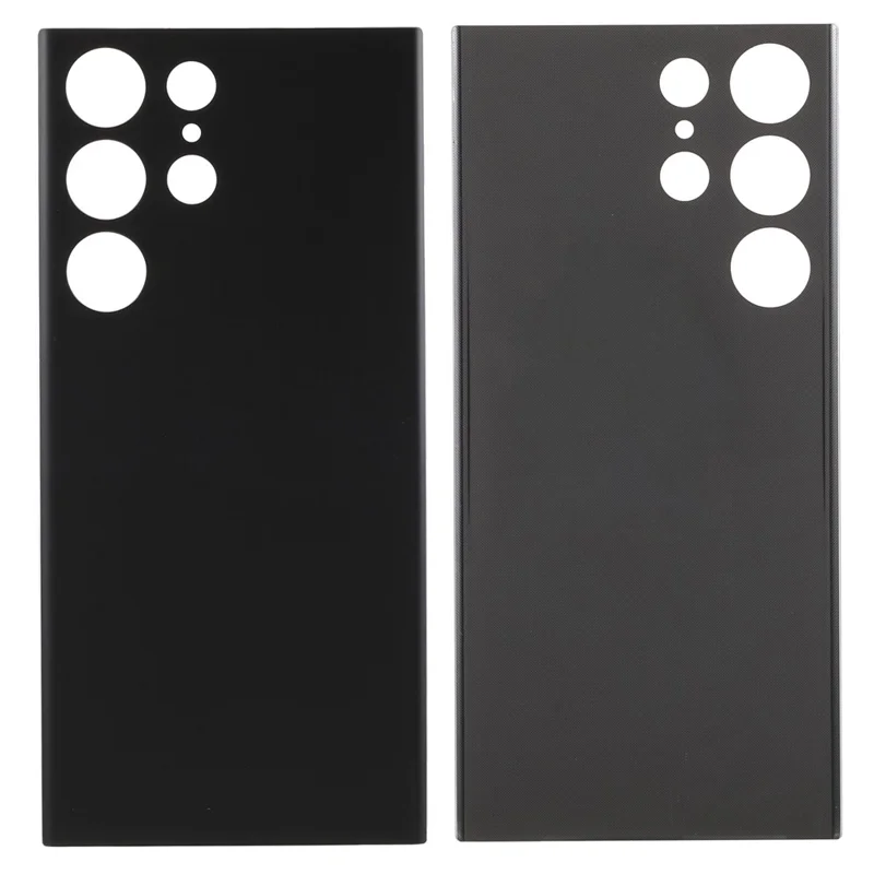 For Samsung Galaxy S23 Ultra S918 Back Battery Housing Cover Replacement (without Logo) - Black