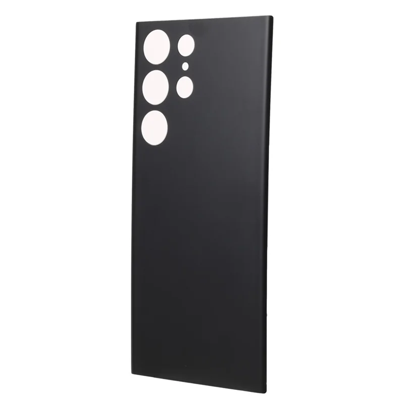 For Samsung Galaxy S23 Ultra S918 Back Battery Housing Cover Replacement (without Logo) - Black