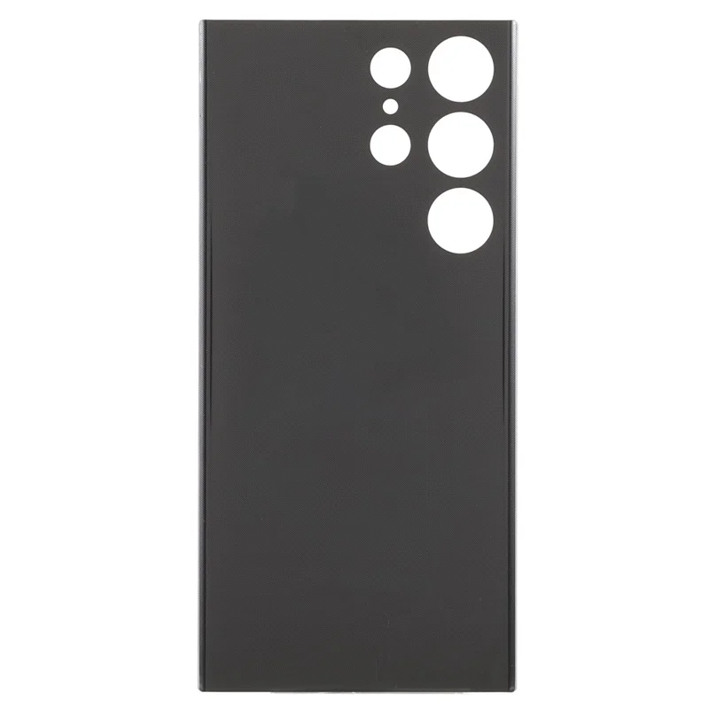 For Samsung Galaxy S23 Ultra S918 Back Battery Housing Cover Replacement (without Logo) - Black