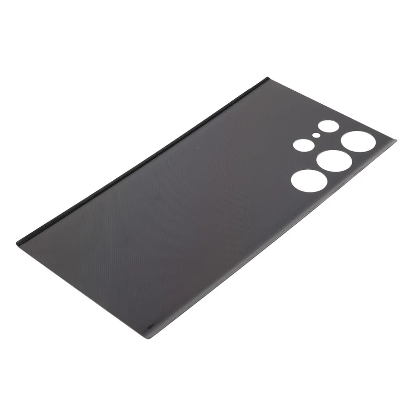For Samsung Galaxy S23 Ultra S918 Back Battery Housing Cover Replacement (without Logo) - Black