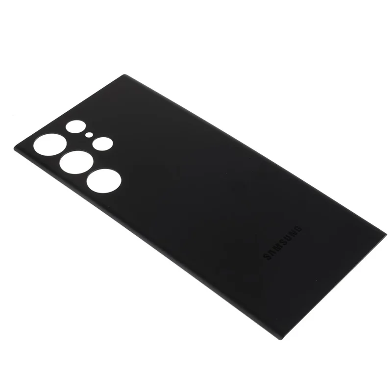 For Samsung Galaxy S23 Ultra S918 Back Battery Housing Cover Replacement (without Logo) - Black