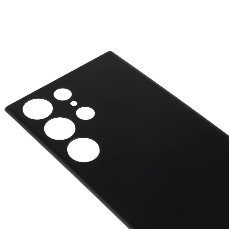 For Samsung Galaxy S23 Ultra S918 Back Battery Housing Cover Replacement (without Logo) - Black