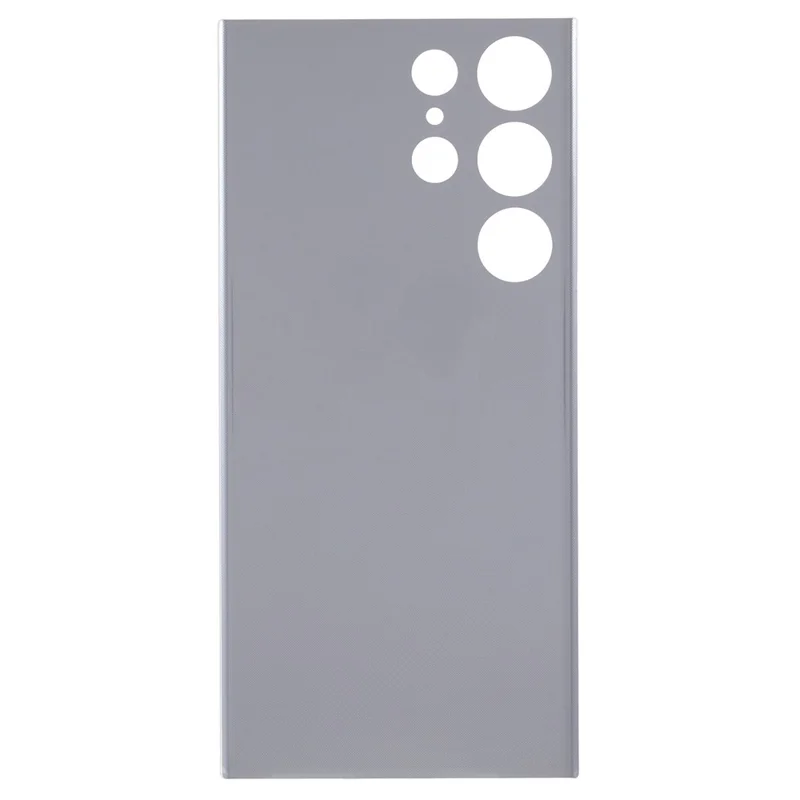 For Samsung Galaxy S23 Ultra S918 Back Battery Housing Cover Replacement (without Logo) - White