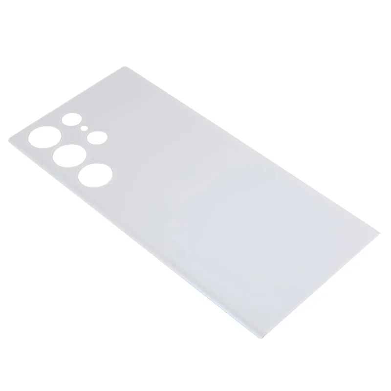 For Samsung Galaxy S23 Ultra S918 Back Battery Housing Cover Replacement (without Logo) - White