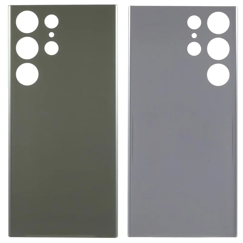 For Samsung Galaxy S23 Ultra S918 Back Battery Housing Cover Replacement (without Logo) - Green