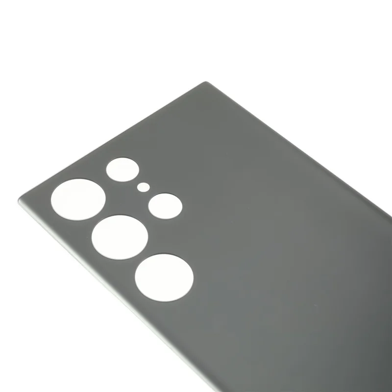 For Samsung Galaxy S23 Ultra S918 Back Battery Housing Cover Replacement (without Logo) - Green