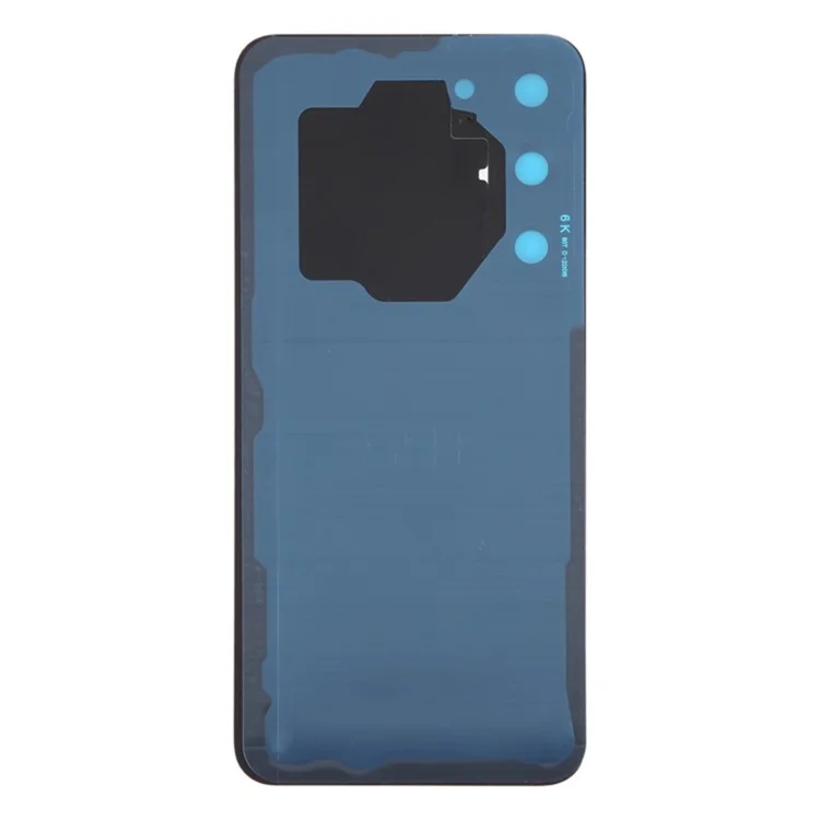 For Samsung Galaxy S23+ S916 Battery Housing with Adhesive Sticker + Camera Lens Cover Parts (without Logo) - Black