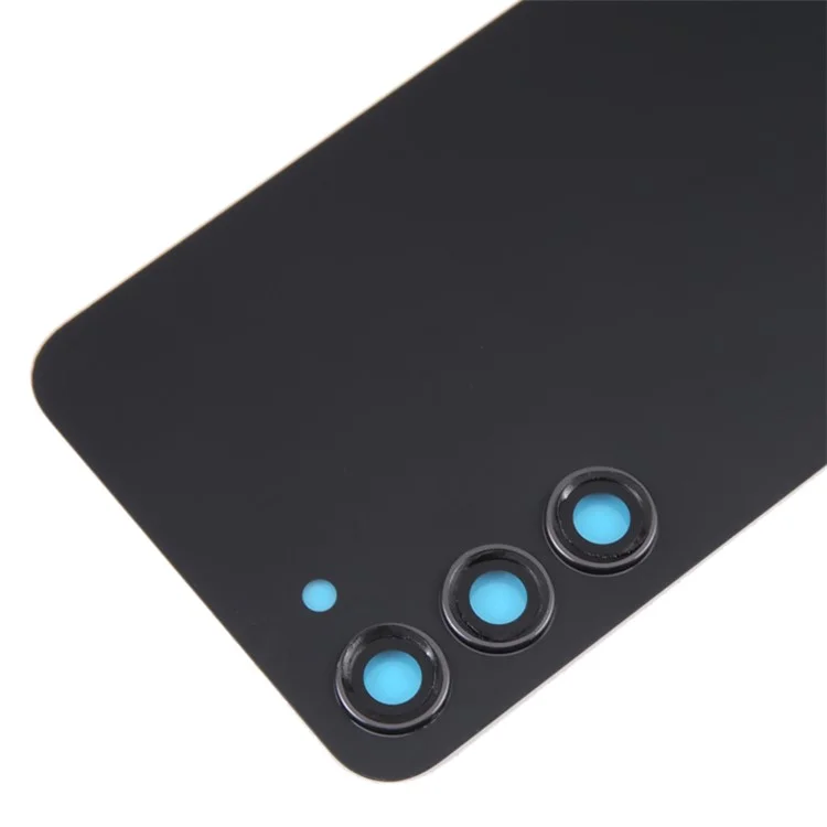 For Samsung Galaxy S23+ S916 Battery Housing with Adhesive Sticker + Camera Lens Cover Parts (without Logo) - Black