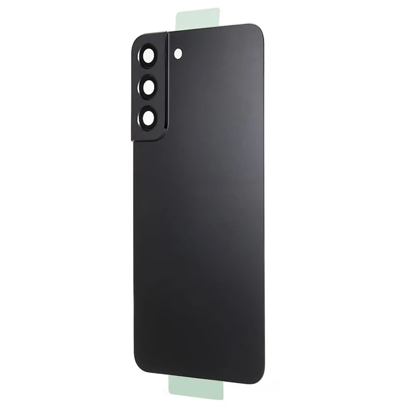 Для Samsung Galaxy S22+ 5G S906 Корпус аккумулятора с клеящей наклейкой + Крышка объектива камеры (без логотипа) - Черный