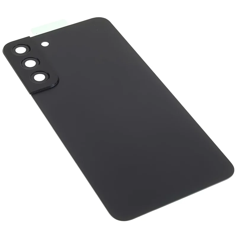 Для Samsung Galaxy S22+ 5G S906 Корпус аккумулятора с клеящей наклейкой + Крышка объектива камеры (без логотипа) - Черный