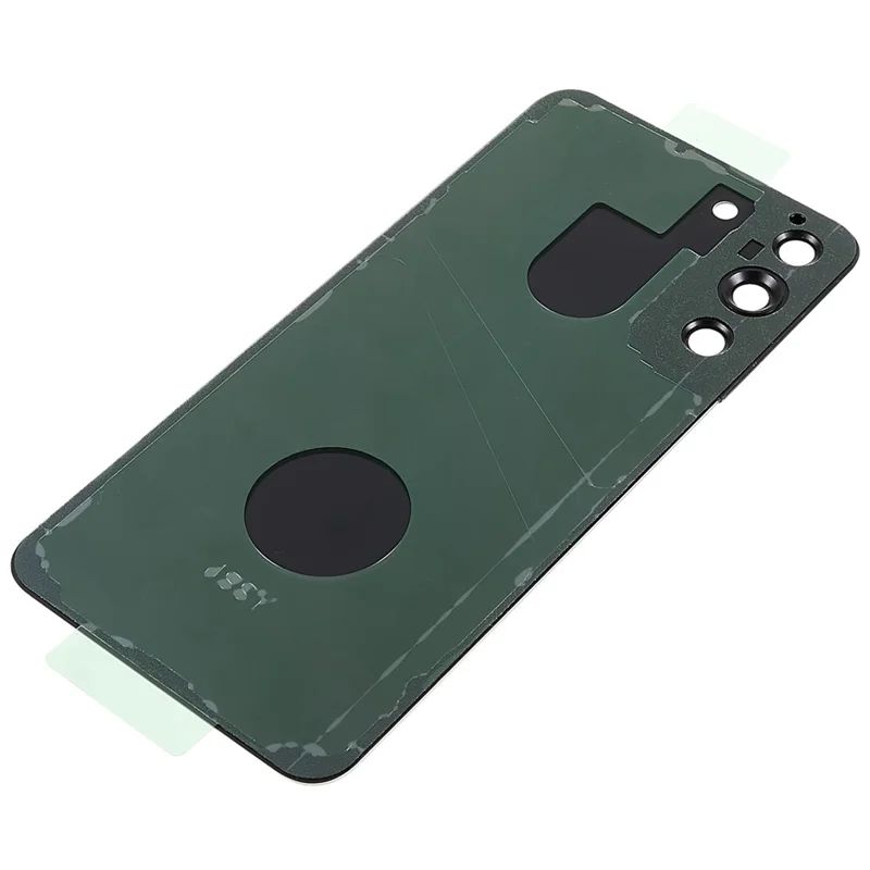 Для Samsung Galaxy S22+ 5G S906 Корпус аккумулятора с клеящей наклейкой + Крышка объектива камеры (без логотипа) - Черный