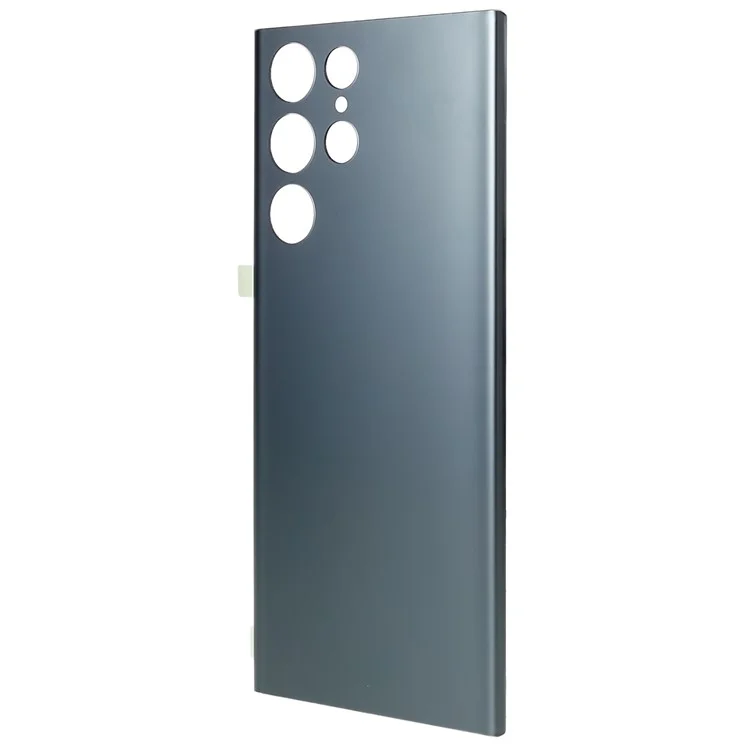 For Samsung Galaxy S22 Ultra 5G S908 Battery Housing Cover with Adhesive Sticker Replace Parts (without Logo) - Grey