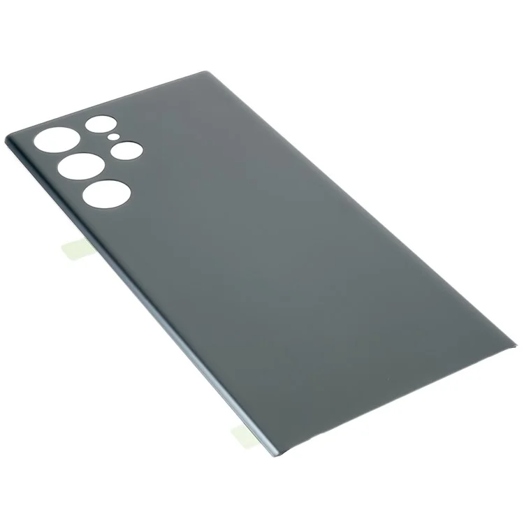 For Samsung Galaxy S22 Ultra 5G S908 Battery Housing Cover with Adhesive Sticker Replace Parts (without Logo) - Grey