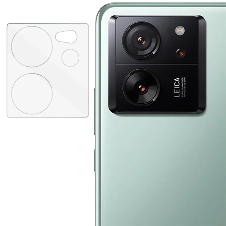 IMAK Für Xiaomi 13t / 13T Pro Tempered Glass Lens Protector Integrated Camera Objektivfilm + Acryl -objektivkappe