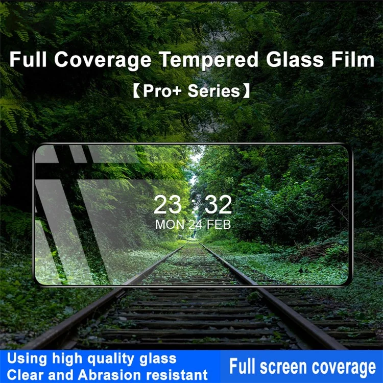IMAK Pro+ Serie für Motorola Moto G84 5G Gehärtetes Glas Anti-Explosions-Bildschirmschutz