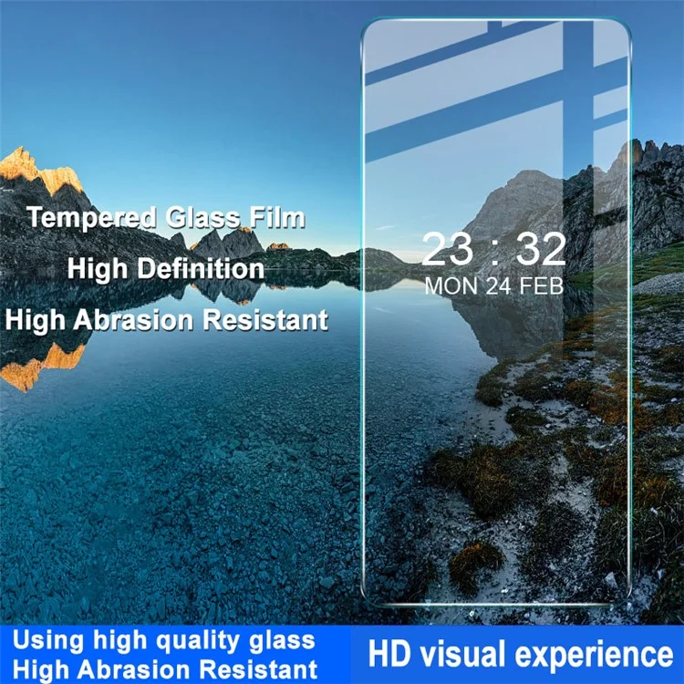 IMAK H-Serie für Motorola Moto G84 5G Gehärtetes Glasschutzfolie HD Klarer Bildschirmschutz