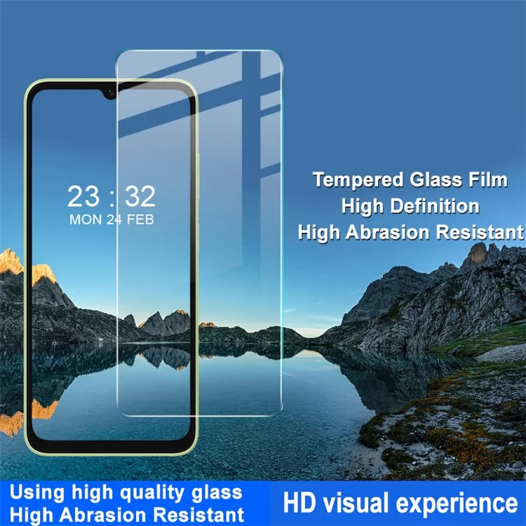 IMAK H Серия Для Samsung Galaxy A05 4G / A05s 4G Защитная Плёнка Для Экрана Закалённое Стекло Взрывобезопасная Плёнка