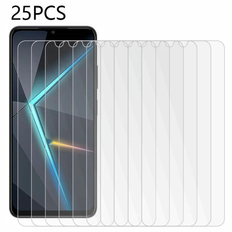 Compra Granel 25 Peças para Protetor de Tela de Telefone ZTE nubia Neo 5G Película de Vidro Temperado Anti-Arranhões