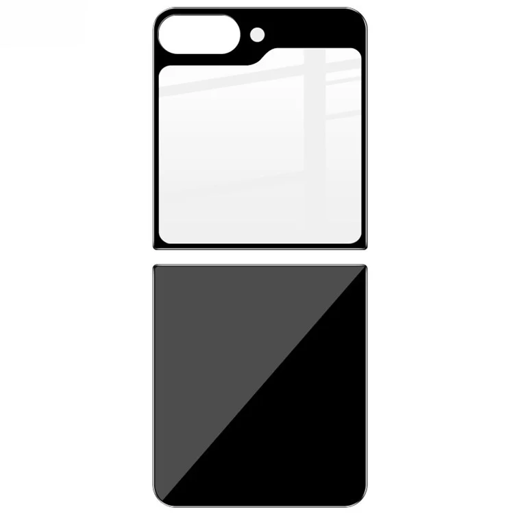 IMAK 1 Set For Samsung Galaxy Z Flip5 5G Rear Small Screen Protector Tempered Glass Full Covering Film