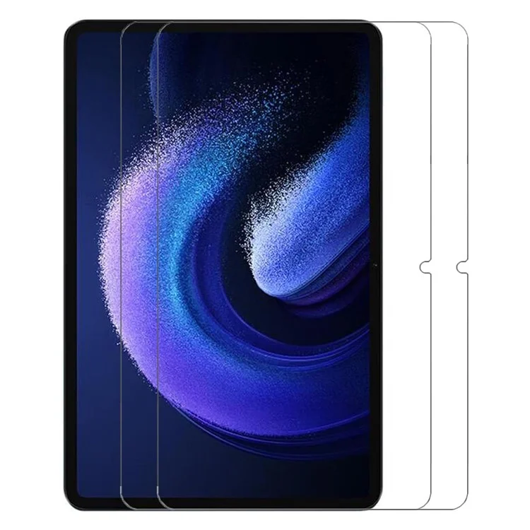 2Pcs For Xiaomi Pad 6 / Pad 6 Pro 2.5D Tablet Screen Protector Ultra Clear Tempered Glass Film