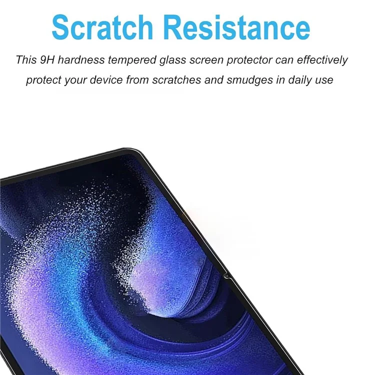 2Pcs For Xiaomi Pad 6 / Pad 6 Pro 2.5D Tablet Screen Protector Ultra Clear Tempered Glass Film