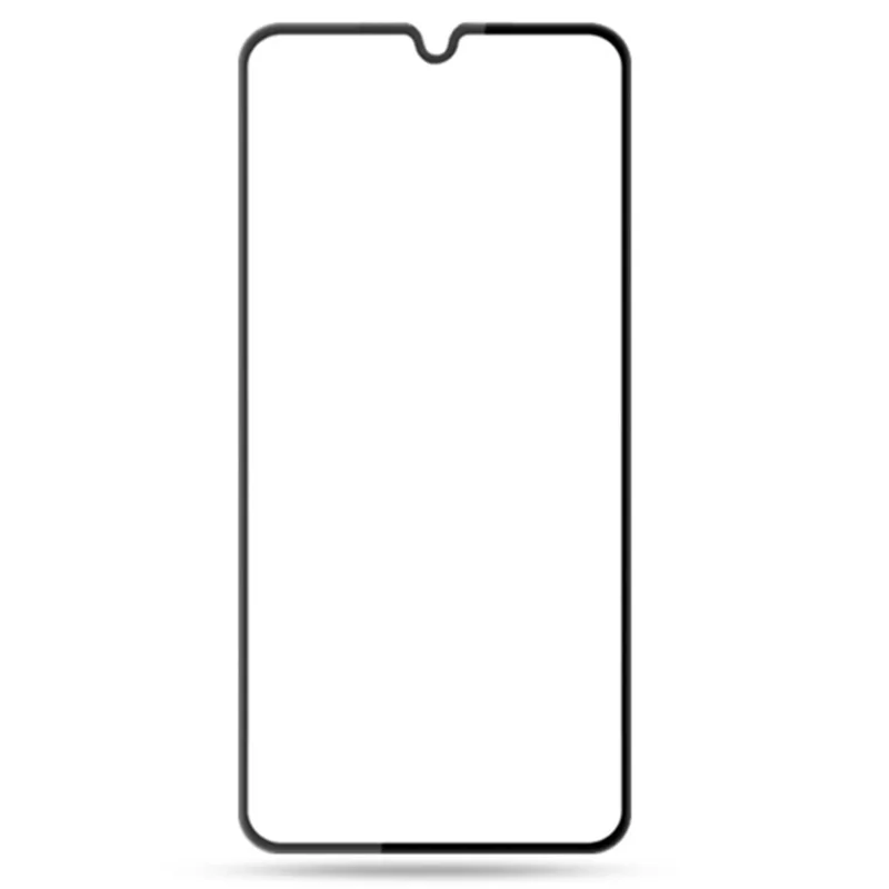 AMORUS 2Pcs For Samsung Galaxy A15 4G Full Glue Silk Printing Tempered Glass Film Full Screen Protector - Black
