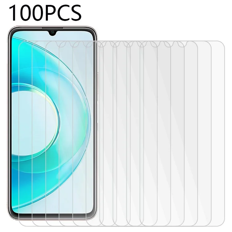 Bulk Purchasing 100Pcs For Wiko T3 / T10 4G Anti-Dust Tempered Glass Screen Protector Ultra Clear Film