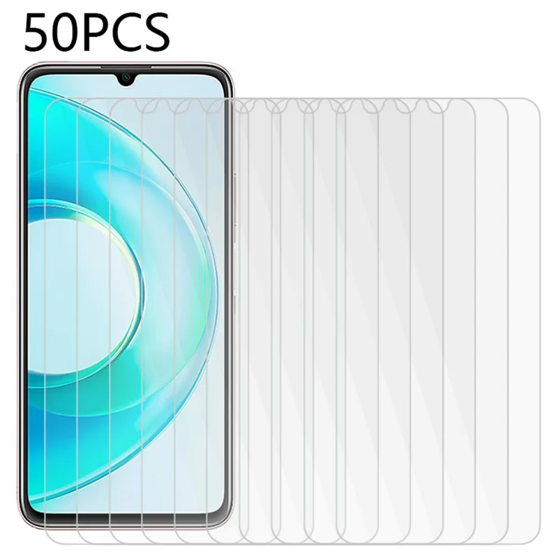 Bulk Purchasing 50Pcs For Wiko T3 / T10 4G High Definition Screen Protector Tempered Glass Screen Film