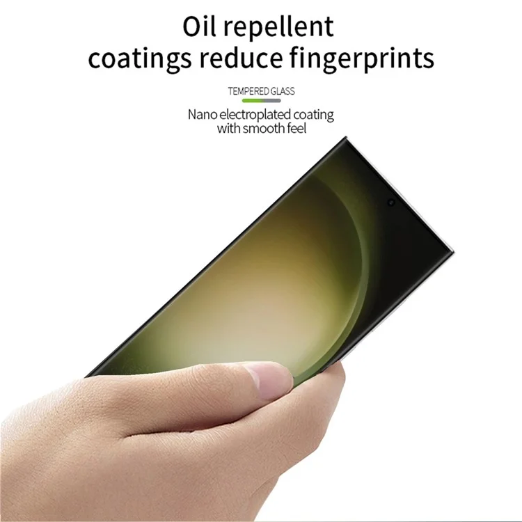 MOFI Für Samsung Galaxy S24+ JK Tempered Glass Film Serie-1 Hohe Aluminium-Silizium-Glasschutzfolie (Vollverklebung)