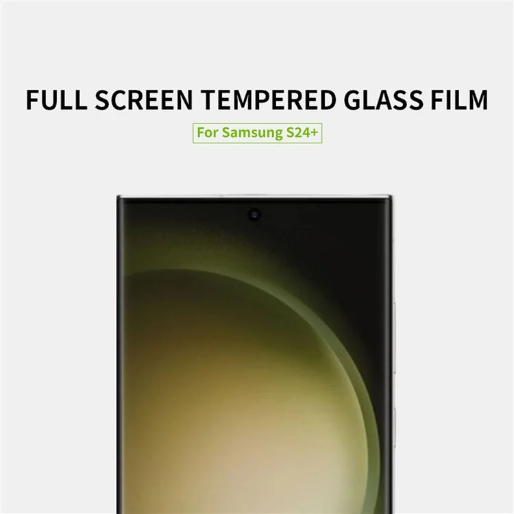 MOFI Für Samsung Galaxy S24+ JK Tempered Glass Film Serie-1 Hohe Aluminium-Silizium-Glasschutzfolie (Vollverklebung)