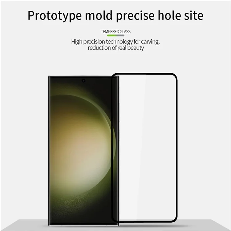 MOFI Für Samsung Galaxy S24+ JK Tempered Glass Film Serie-1 Hohe Aluminium-Silizium-Glasschutzfolie (Vollverklebung)