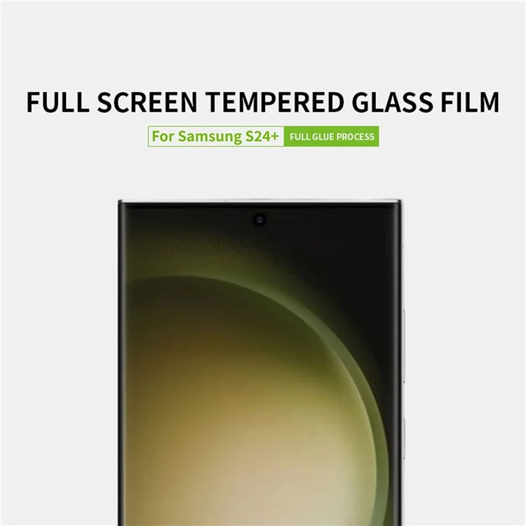 PINWUYO JK Tempered Glass Film Series-2 für Samsung Galaxy S24+ Hochwertiger Aluminium-Silizium-Glasschutz