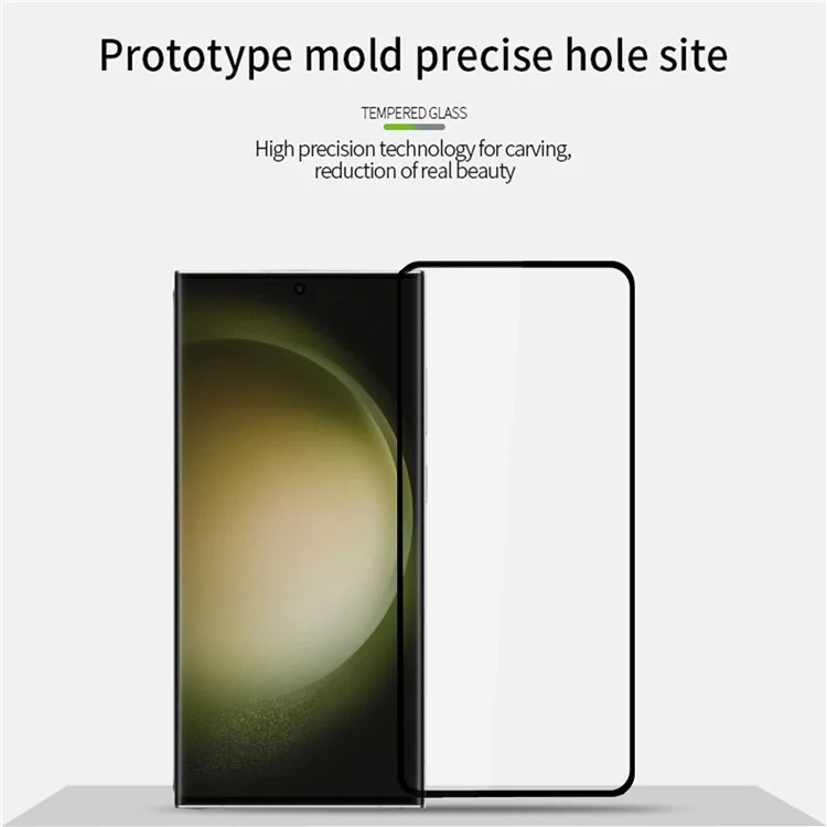 PINWUYO JK Tempered Glass Film Series-2 für Samsung Galaxy S24+ Hochwertiger Aluminium-Silizium-Glasschutz