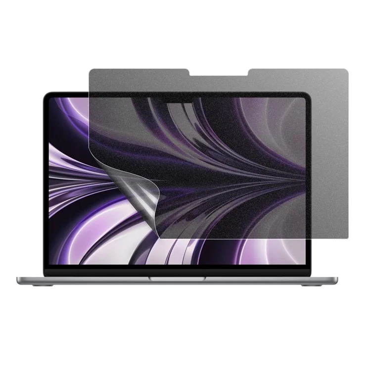 Para MacBook Air 13 pulgadas A1932 / A2179 / A2337 Película Mate PET de 180 Grados Anti-Espía Protector de Pantalla