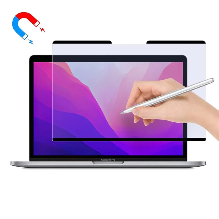 For MacBook Pro 13 inch A1706 / A1708 / A2251 / A2289 / A2338 Screen Protector Anti-blue-ray Magnetic PET Film