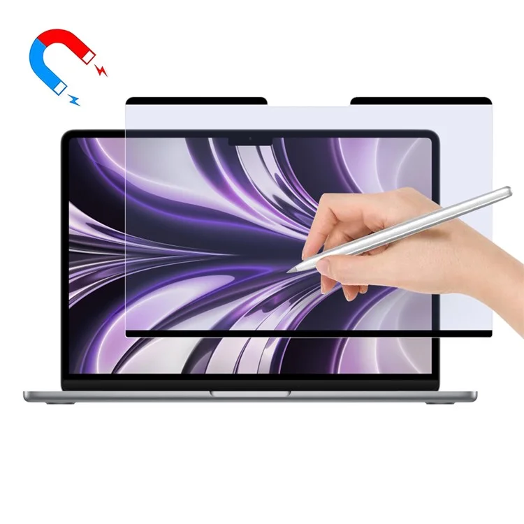 Per MacBook Air 13 pollici A1932 / A2179 / A2337 PET Screen Protector Anti-blue-ray Eye Protection Magnetic Film