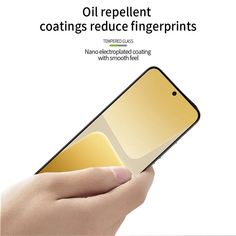 Série de films en verre trempé PINWUYO JK pour Xiaomi 14 Full Cover High Aluminum-silicon Glass Protector