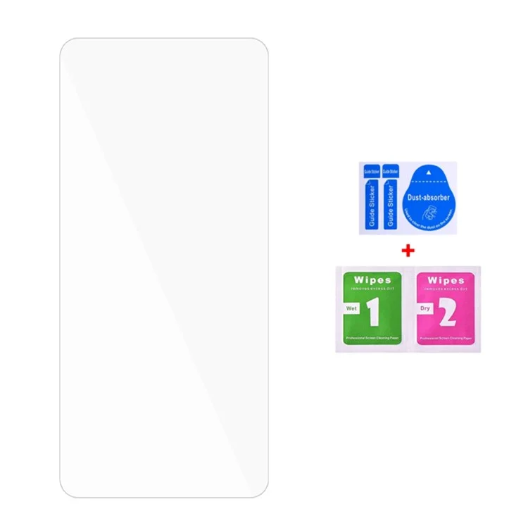 50Pcs For Xiaomi 13T Pro / 13T Clear Tempered Glass Film Anti-Explosion 0.3mm 2.5D Screen Protector