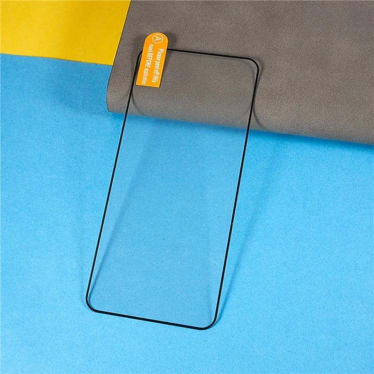Para Xiaomi 14 Película de Tela Eletroprateada Seda Impressão Borda Preta Cola Total Protetor de Tela