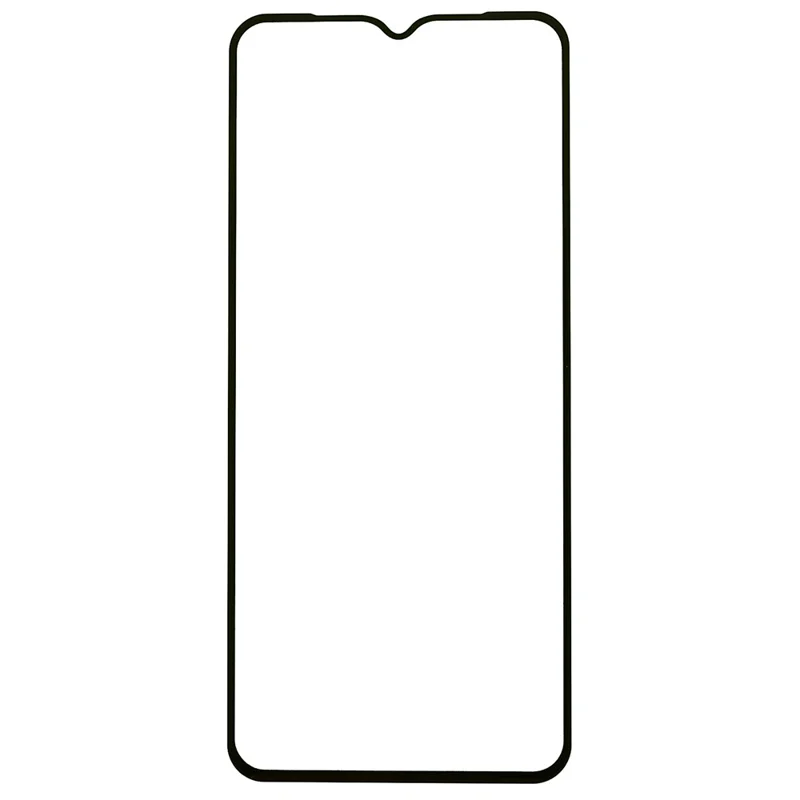 Pour Oppo A58 4G Full Screen Protector Silk Printing Full Glue 20D Tempered Glass Film