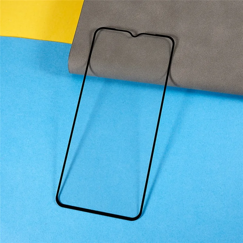 Pour Oppo A58 4G Full Screen Protector Silk Printing Full Glue 20D Tempered Glass Film