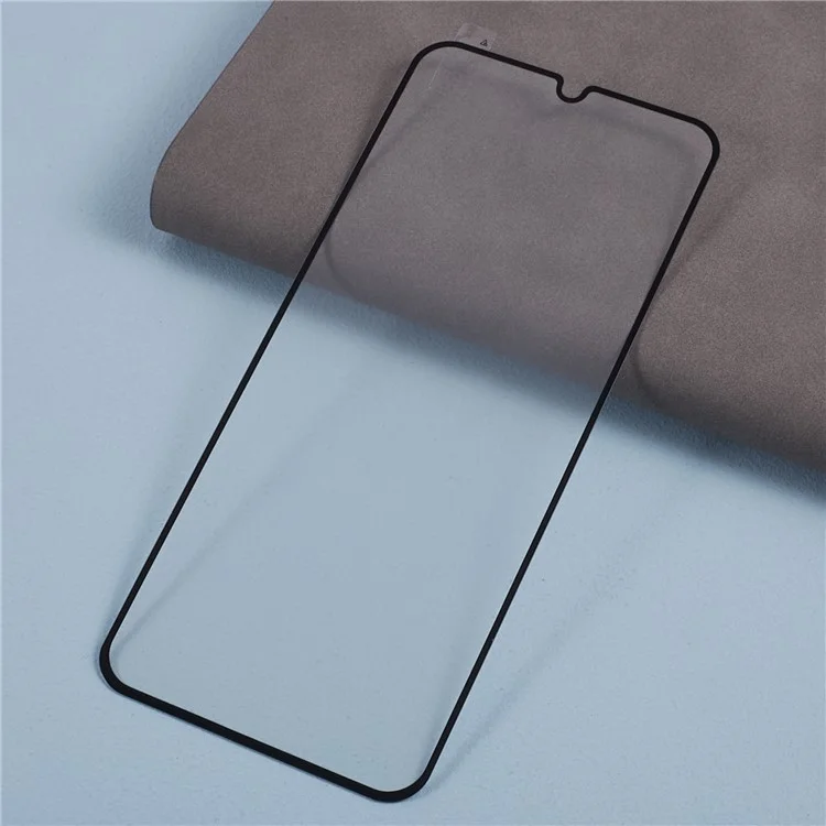 Für Samsung Galaxy A15 4G Seidendruck gehärtetes Glas Folie Kompletter Kleber Vollbild-Schutzfolie