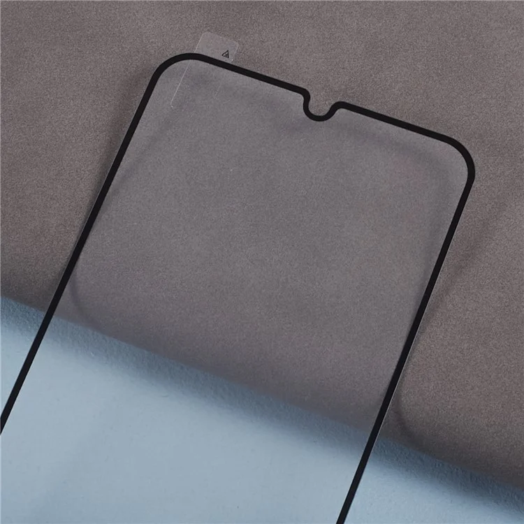 For Samsung Galaxy A15 4G Silk Printing Tempered Glass Film Full Glue Full Screen Protector